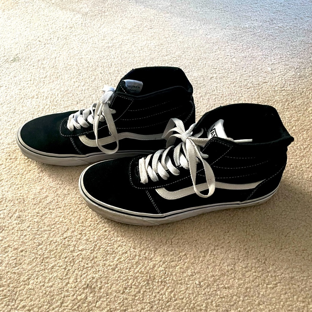 COPY - Black High Top Vans